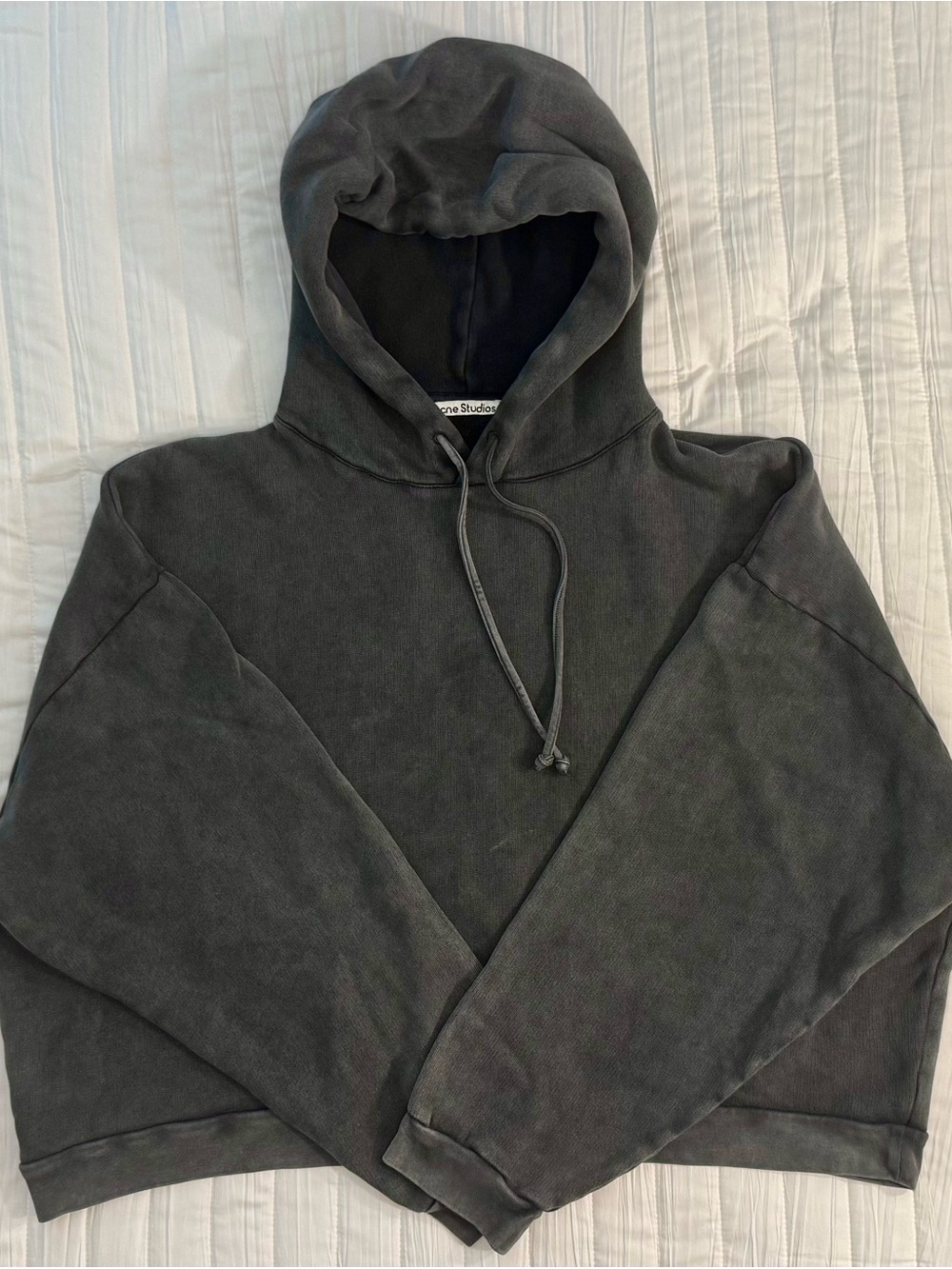 Acne Studios Rubber Stamp Logo Hoodie – XL